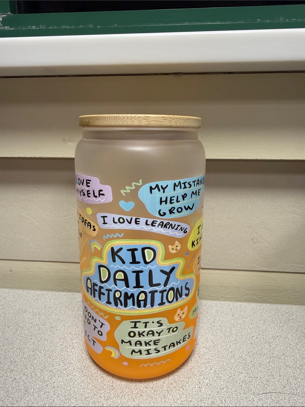 Kid Affirmation Libby Cup